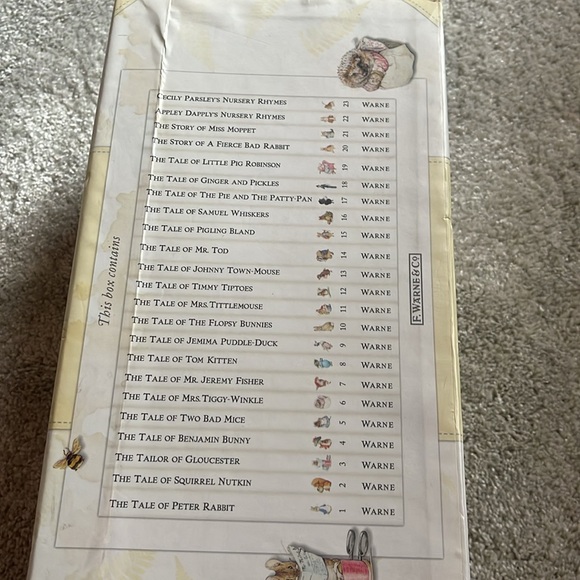 Peter rabbit by Beatrix Potter box set - Picture 9 of 9